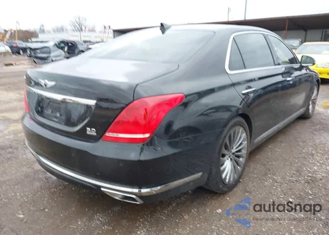 2018 Genesis G90 5.0 Ultimate из США, поврежденный, VIN KMHG54JH8JU040960
